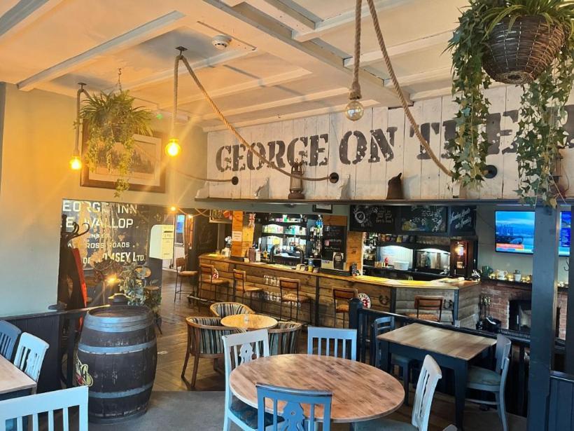 The George Inn Middle Wallop Stockbridge  Buitenkant foto